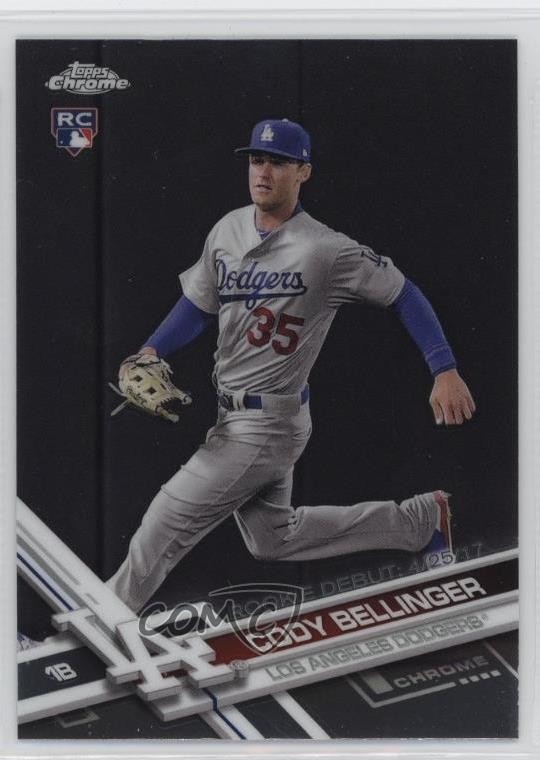 2017 Topps Chrome Update Target Exclusive Rookie Debut Cody Bellinger 07ke