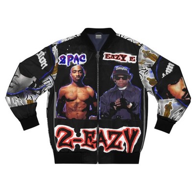 2 Eazy E Men's Bomber Jacket (AOP)