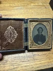 Civil War Union Soldier Tintype Photo General J. B. Steedman Texas Ohio