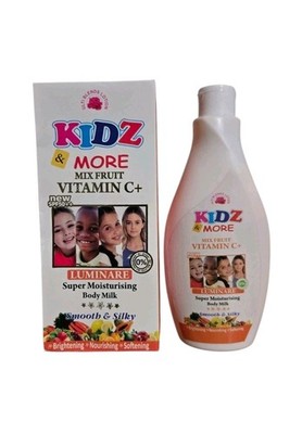 Kidz & more mix fruit vit C luminaire moisturizing body lotion 400mlx1 Exp 2027