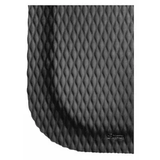 M A MATTING 4210312100 Hog Heaven Mat 5/8", Black 3' x 12'