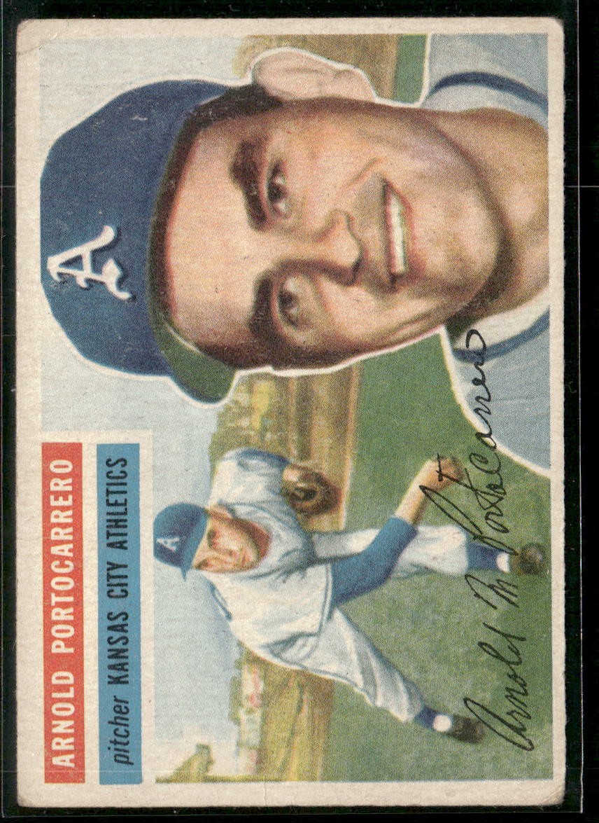 1956 Topps #53 Arnold Portocarrero VG
