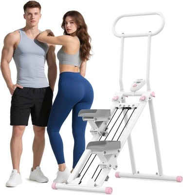 Stair Stepper for Home New Version 6 Adjustable Resistance Vertical Climber