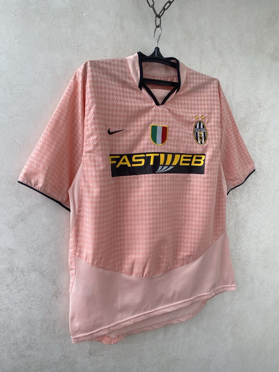 新品　NIKE　2003〜2004 ユベントス　長袖　ユニフォーム ユベントス ユニフォームショップ 2003-2004 Juventus Home