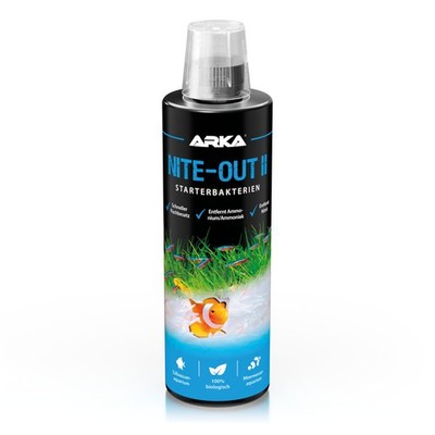 ARKA Nite-Out II Starterbakterien Aquarium 473ml - reduziert Ammonium & Nitrit