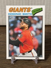 2026 Topps Heritage DOMINIC SMITH Braves Giants SP #225