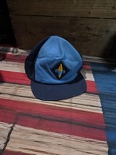 Vtg Webelos Snapback Hat Trucker Cap Made in USA M/L