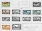 6 French Colony Air Post Stamps from Quality Old Antique Album 1926-1934