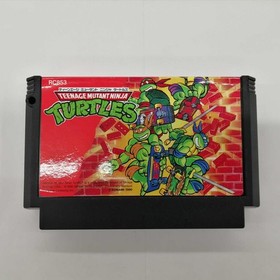 Konami T.M.N.T. (Teenage Mutant Ninja Turtles) Famicom Software