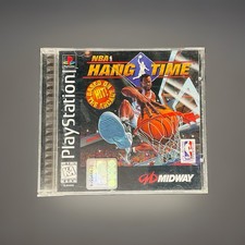 NBA Hangtime (Sony PlayStation 1, 1996) Midway Games Cib Complete Jewel Variant
