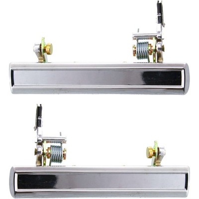 Outer Outside Exterior Door Handle Pair Set LH Left & RH Right for Chevy