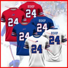 HOT!!! Cole Bishop #24 Buffalo Football 2025 Player Name & Number AOP Fanmade
