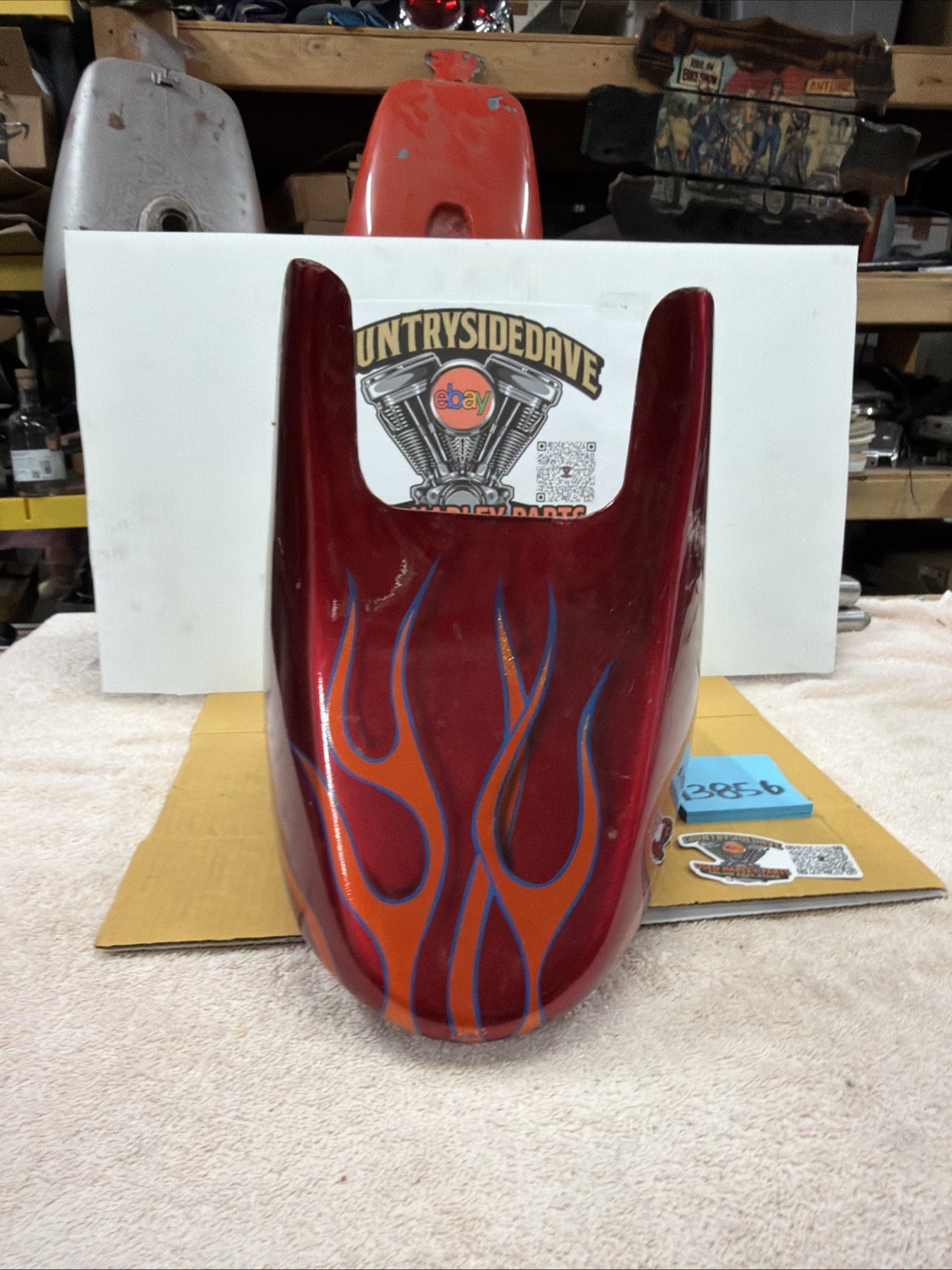 Harley Chin Spoiler OEM Dyna Softail No Bracket Pro Street Unkown Fitment