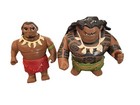 Disney 2024 Mattel MAUI DemiGod Moana 4" figurines — photo 1