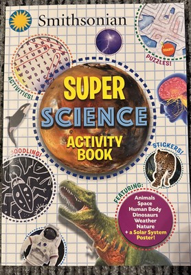 Smithsonian Super Science Activity Book (NEW)