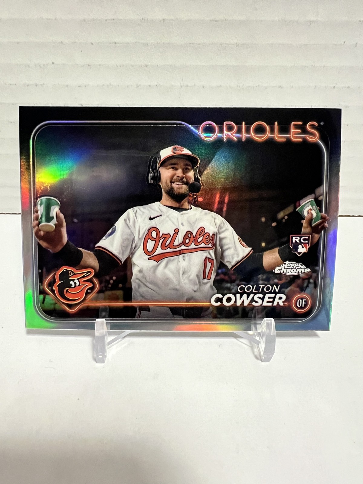 Colton Cowser 2024 Topps Chrome Update USC154 Image Variation Rookie Orioles￼