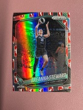 2025 Panini Prizm WNBA Breanna Stewart WNBA Logo Prizm #26 Liberty (A)