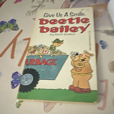 Give Us A Smile, Beetle Bailey Comic Strip Book by Mort Walker, Color