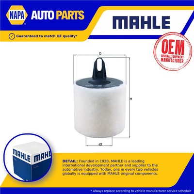 Air Filter fits BMW Z4 E85 2.0 05 to 09 N46B20B Mahle 13717532754 7532754 New