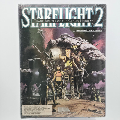 Starflight II: Trade Routes of the Cloud Nebula, 1989, Big Box, New & Sealed