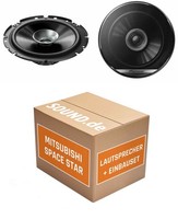 Lautsprecher Boxen Vorne Pioneer TS-G1710F FüR Mitsubishi Space Star 2X Tief-Mit