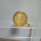 Vintage Amber Glass Barrel Miniature Mug Shot Glass — photo 5