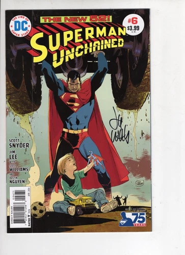 Superman Unchained #6 – DC Comics (2014) SIgned by Lee Weeks