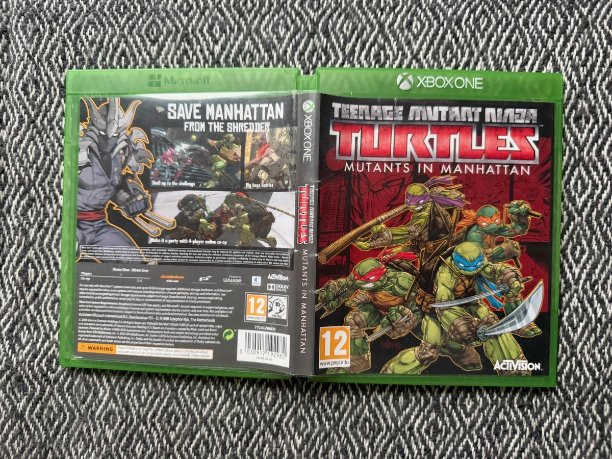 xbox one Teenage Mutant Ninja Turtles: Mutants in Manhattan GAME