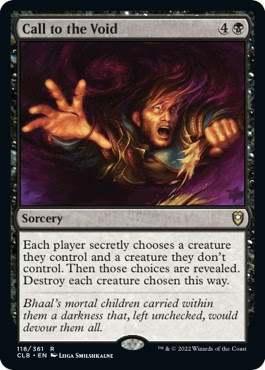 MTG Call to the Void - 118 / English / Near Mint