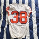 2016 Championship era Clemson Tigers Game Used Football Jersey #38 Size 36 COA  — photo 8