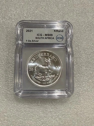 2021 Silver Krugerrand 1 oz — photo from the most recent tracked eBay sale