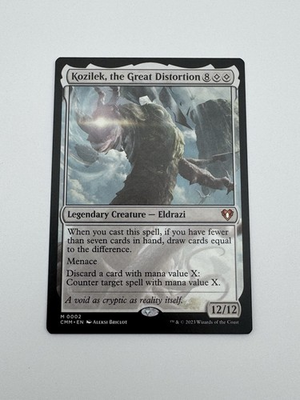 #ad #ad Kozilek the Great Distortion NM Commander Masters CMM Magic MTG Eldrazi #0002 $11.99