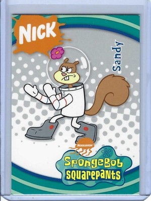2004 UPPER DECK NICKTOONS SPONGEBOB SPORTS SANDY CHEEKS KARATE CARD # NT-119