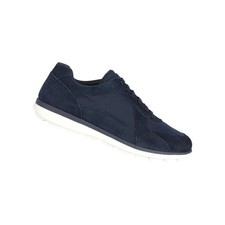 Scarpe Geox Spherica EC 12 tela nabuk Blu