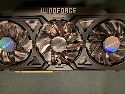 Windforce Gigabyte GV-N770OC-2GD GeForce GTX 770 2GB DDR5 PCI-E Grafikkarte