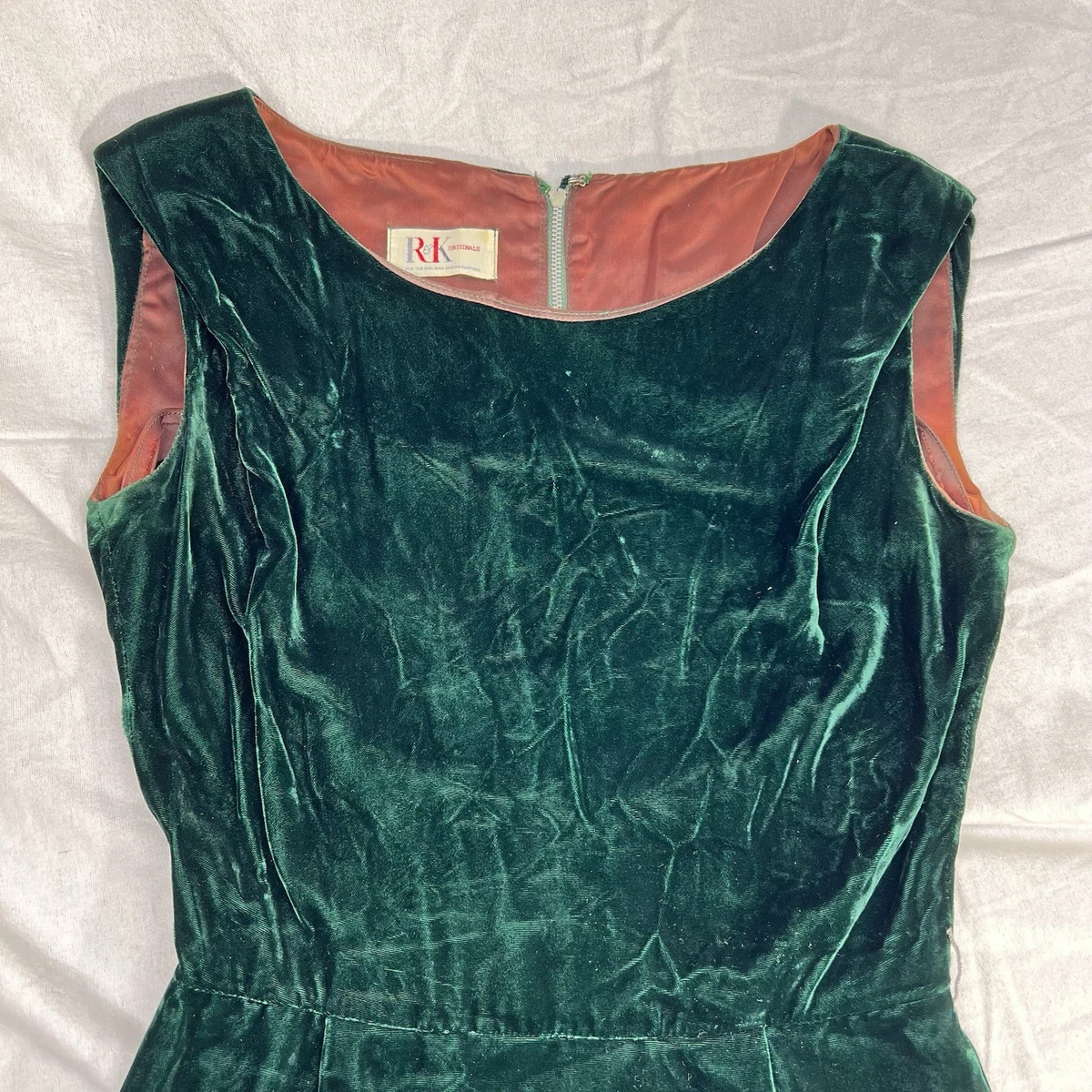 Green Velvet Vintage Dresses for Women for sale | eBay Green Velvet Vintage Dresses for Women for sale | eBay