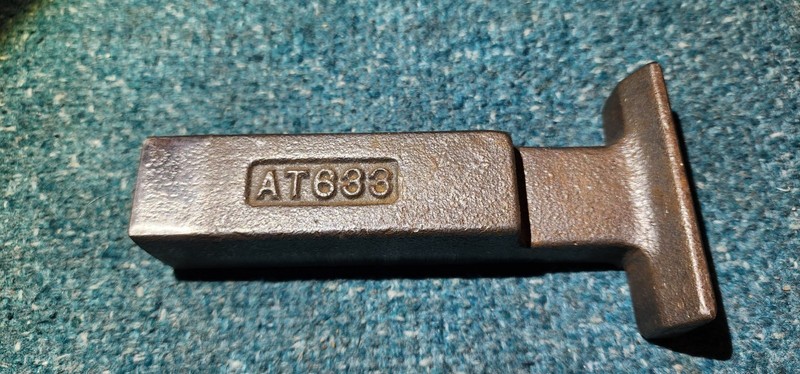 ATI633 Rivet Bucking Bar Body Panel Block Aviation! Preowned! Grind Mark.
