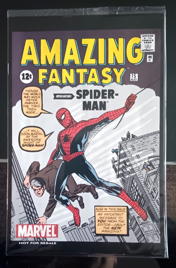 MARVEL Comics Amazing Fantasy #15 Spider-Man (Aug.1962) (Facsimile
