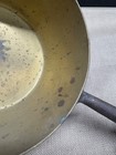 Farmhouse Brass Saucepan or Pot With Iron Handle Heavy Very Old Vintage — photo 6