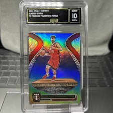 2024-25 Panini Totally Certified - Franchise Foundations Alperen Sengun #2 Gem10