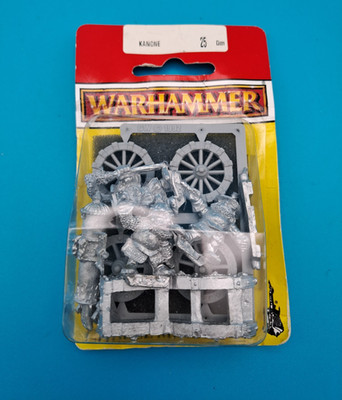 Warhammer Citadel Miniatures Metall Fantasy Kanone 25 dm Cannon OOP NEU