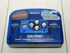 SONY WM-FK2 Blue Walkman Cassette Player Serviced Working First Kiss Rare Audio