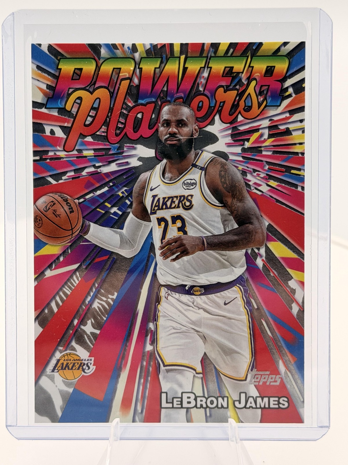 2025-26 Topps #PP-7 LeBron James Power Players Holo Foil