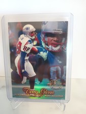 Terry Glenn New England Patriots 1997 Flair Showcase NFL Football Card #25 Row 1