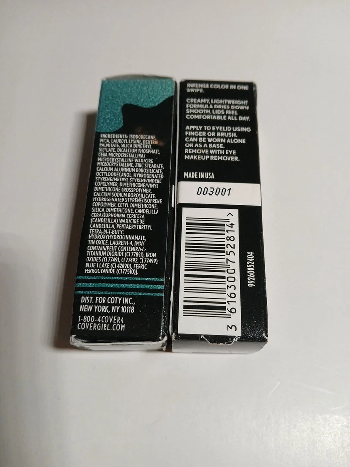 CoverGirl Lid Paint Exhibitionist Liquit Eye Shadow Set Of 2. 3 Shades Available - Image 4 of 4