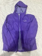 Columbia Girls' Switchback II Rain Jacket Purple Size M 10/12 