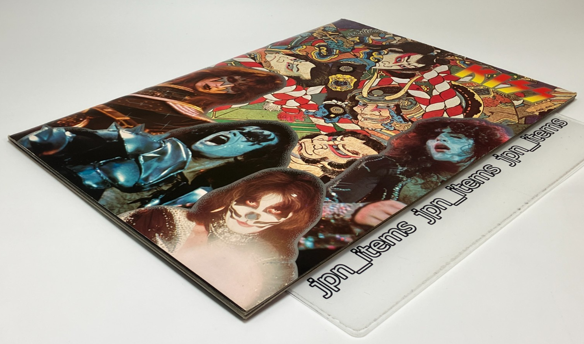 KISS First JAPAN TOUR 1977 PROGRAM Book Vintage Booklet Pamphlet