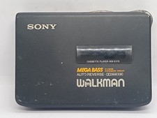 Sony WM EX 70 Walkman Cassette player Not working junk For Parts or repair