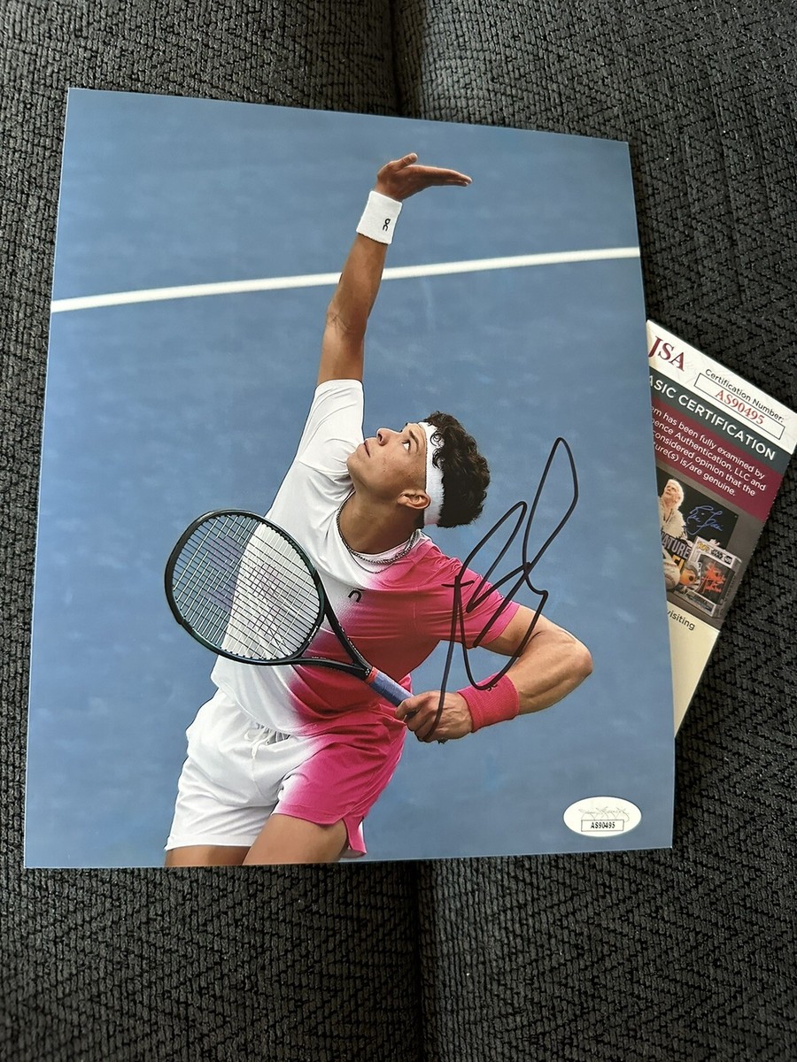 Ben Shelton signed X 10 Photo Autographed JSA Authentication COA