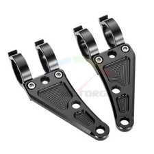 CNC Fork Tubes Headlight Mount Bracket Fork Ear Lamp Holder 38/39/ 41/43/45/46mm